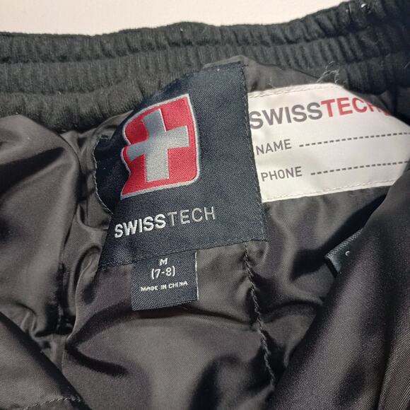 Swiss Tech Girls Waterproof Padded Knee Snow Pants - Picture 5 of 10